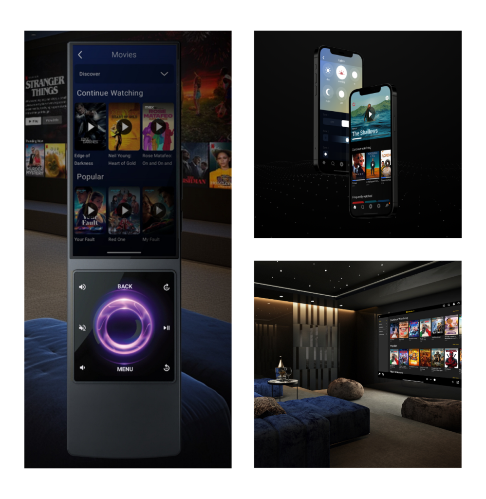 Ava remote omniyon GUI devices