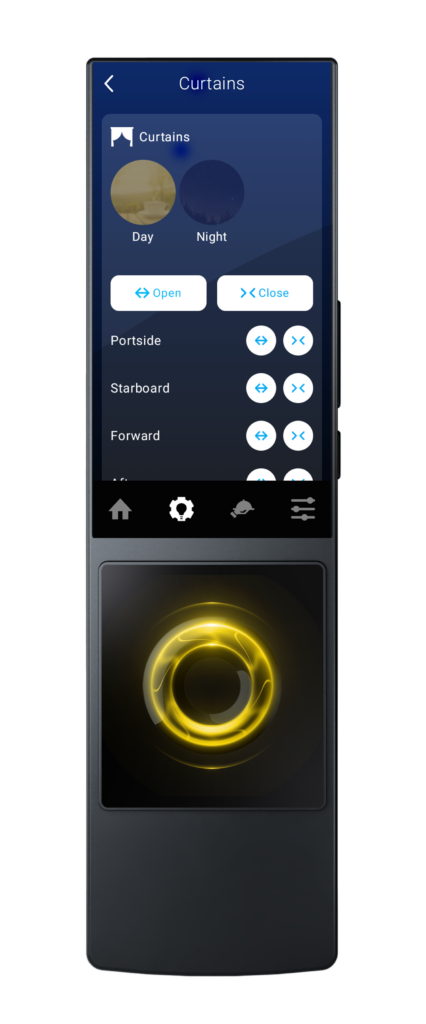 Ava remote amniyon system curtains control