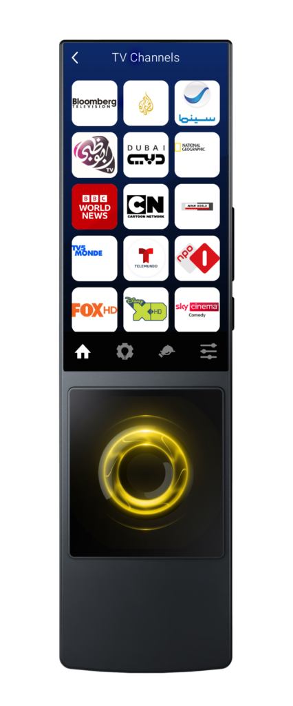 Ava remote omniyon system tv channel